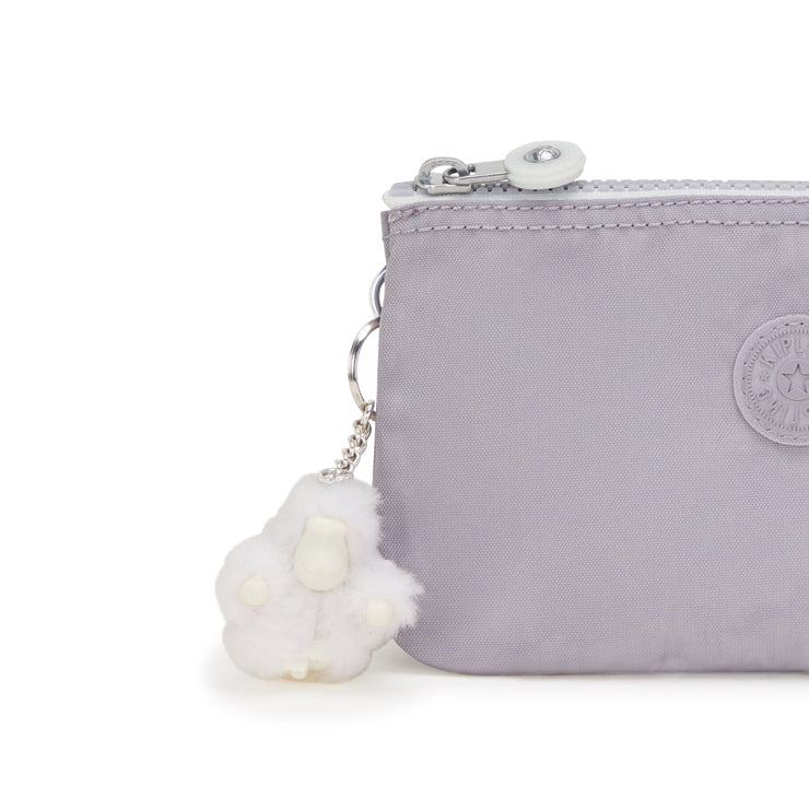 KIPLING Large purse Female Tender Grey Creativity L