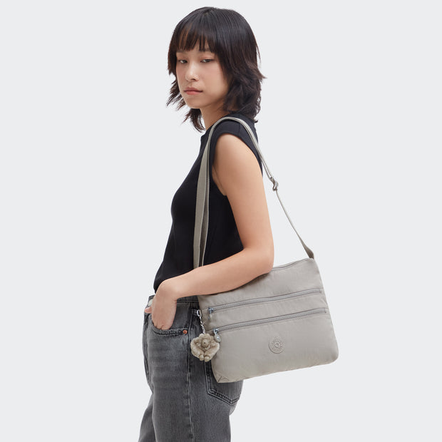 KIPLING Medium crossbody Female Grey Gris Alvar  -  13335-89L