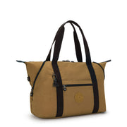 Kipling Large Tote Female Warm Beige Combo Art M