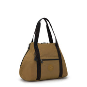 Kipling Large Tote Female Warm Beige Combo Art M