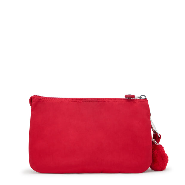 KIPLING Extra large purse (with wristlet) Unisex Red Rouge Creativity Xl