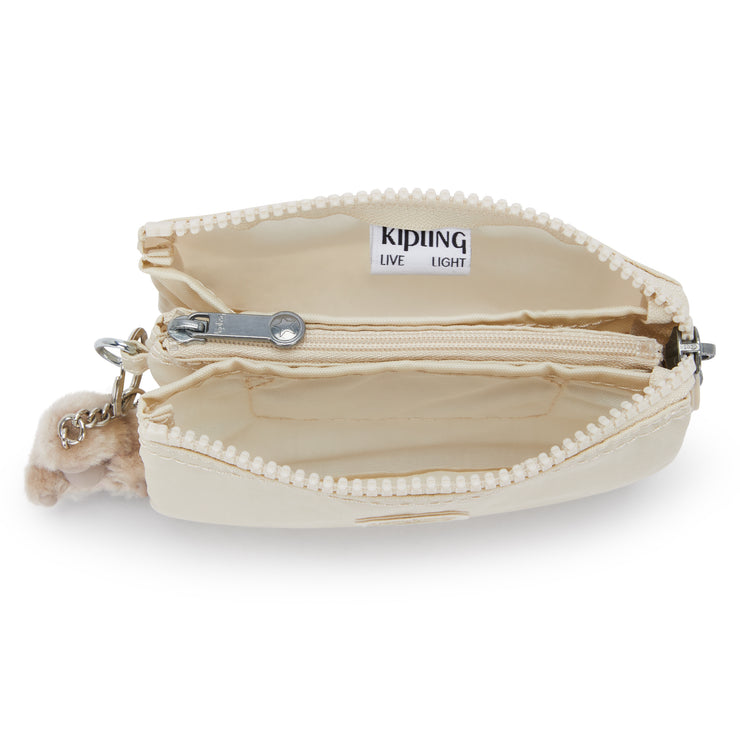 KIPLING Small purse Female Beige Pearl Creativity S