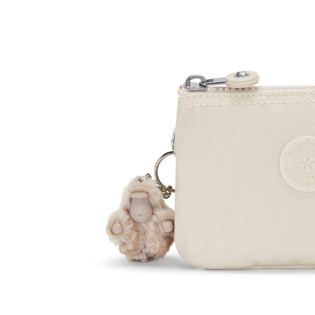 KIPLING Small purse Female Beige Pearl Creativity S