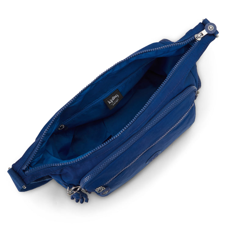 Kipling Medium Crossbody Female Deep Sky Blue Gabbie
