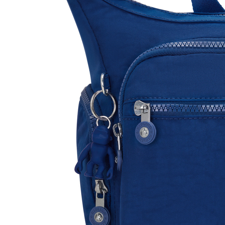 Kipling Medium Crossbody Female Deep Sky Blue Gabbie