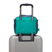 KIPLING Large lunchbox (with trolley sleeve) Unisex Blue Green Bl Miyo