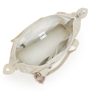 KIPLING Small handbag (with removable shoulderstrap) Female Beige Pearl Art Mini