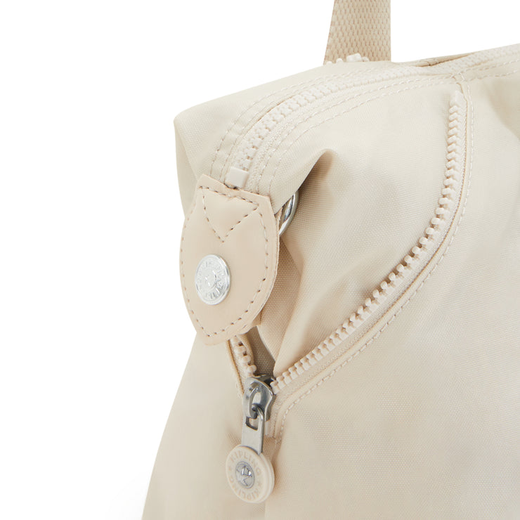KIPLING Small handbag (with removable shoulderstrap) Female Beige Pearl Art Mini  -  15410-3KA