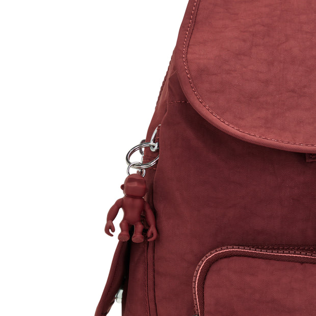 Kipling Small Backpack Female Flaring Rust City Pack S