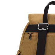 Kipling Small Backpack Female Warm Beige Combo City Pack S