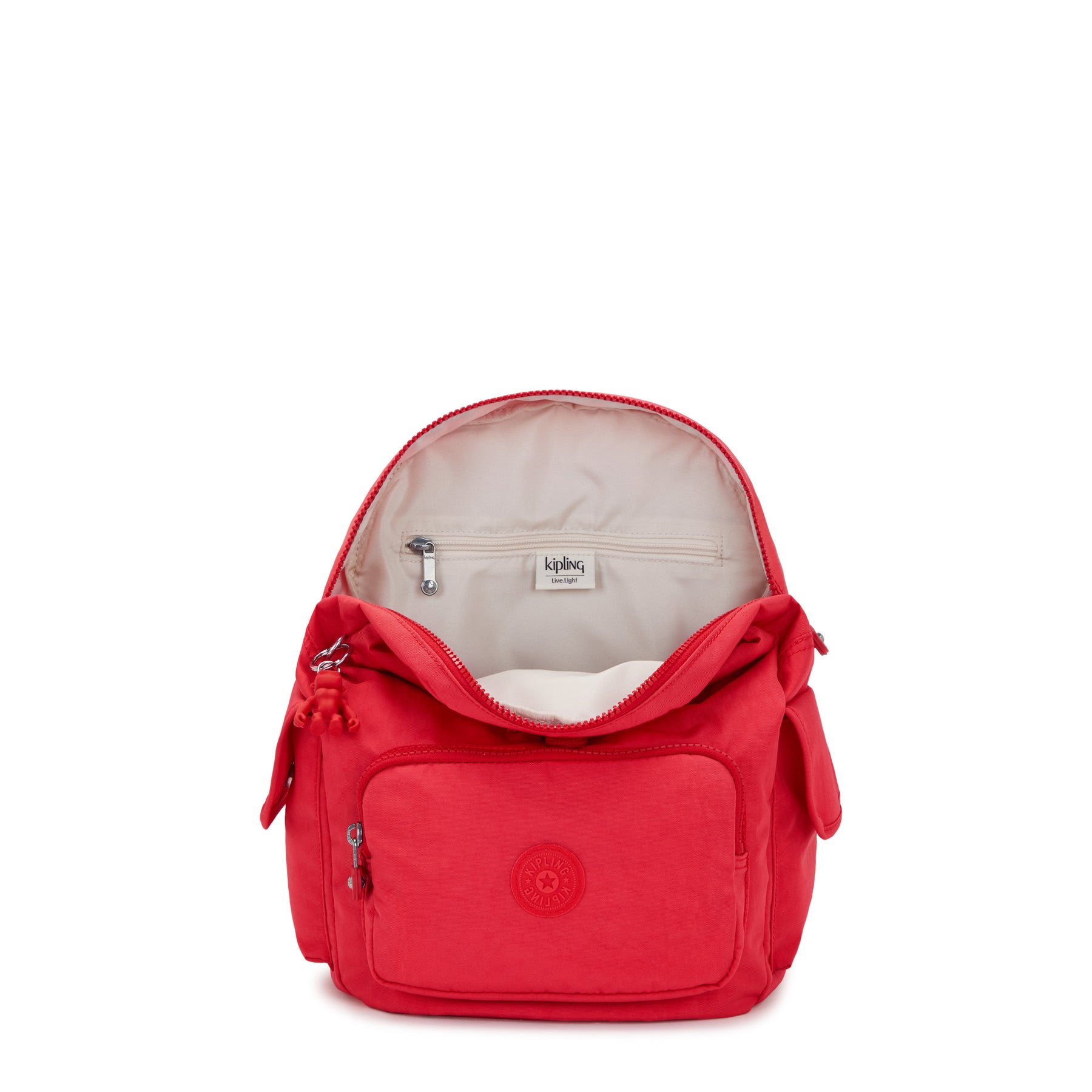 Kipling Small Backpack Female Party Pink City Pack S - 15635-N3D