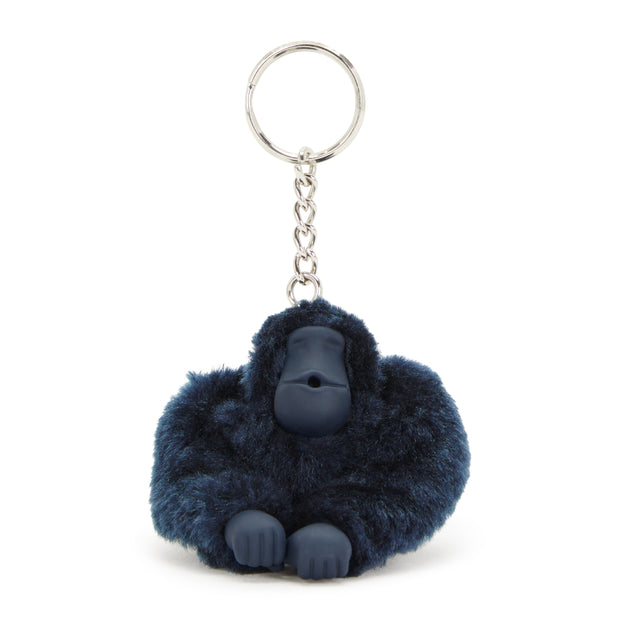 KIPLING Small monkey keyhanger Unisex Blue Bleu 2 Monkeyclip S Pack10