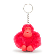 KIPLING Medium monkey keyhanger Female Pink Monkey Monkeyclip M Pack10