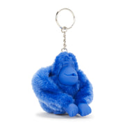 KIPLING Medium monkey keyhanger Unisex Havana Blue Monkeyclip M Pack10