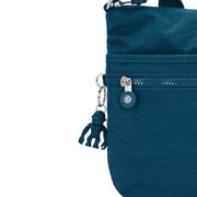 Kipling Medium Crossbody Female Cosmic Emerald Arto