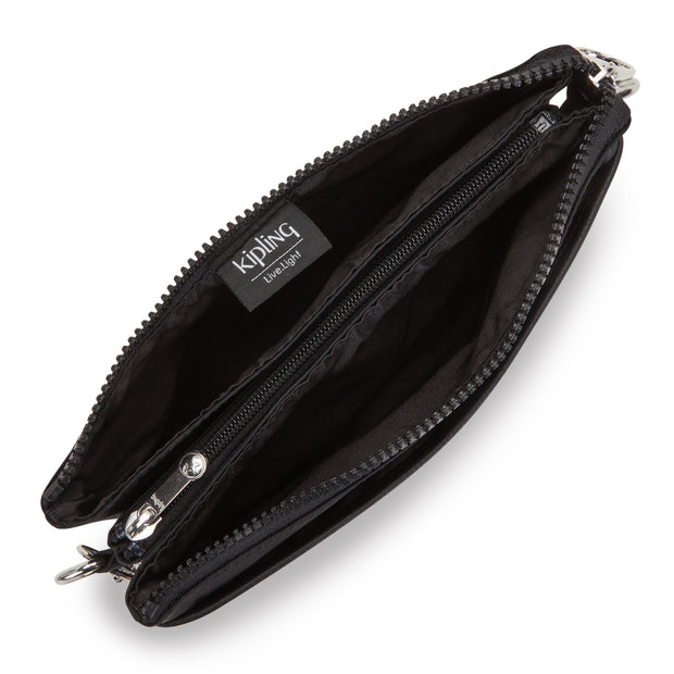 Kipling Small Crossbody (With Removable Strap) Female Paka Black C Riri