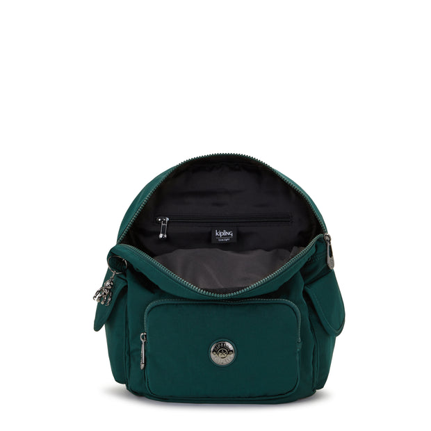 Kipling Small Backpack Female Deepest Emerald City Pack S