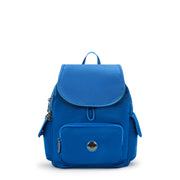 KIPLING Small backpack Female Satin Blue City Pack S