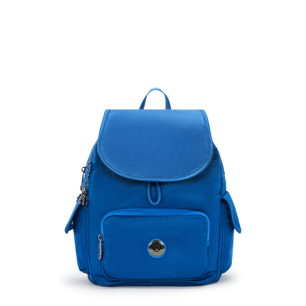 KIPLING Small backpack Female Satin Blue City Pack S