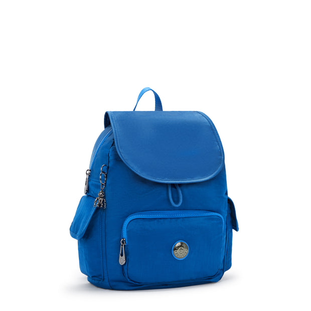 KIPLING Small backpack Female Satin Blue City Pack S