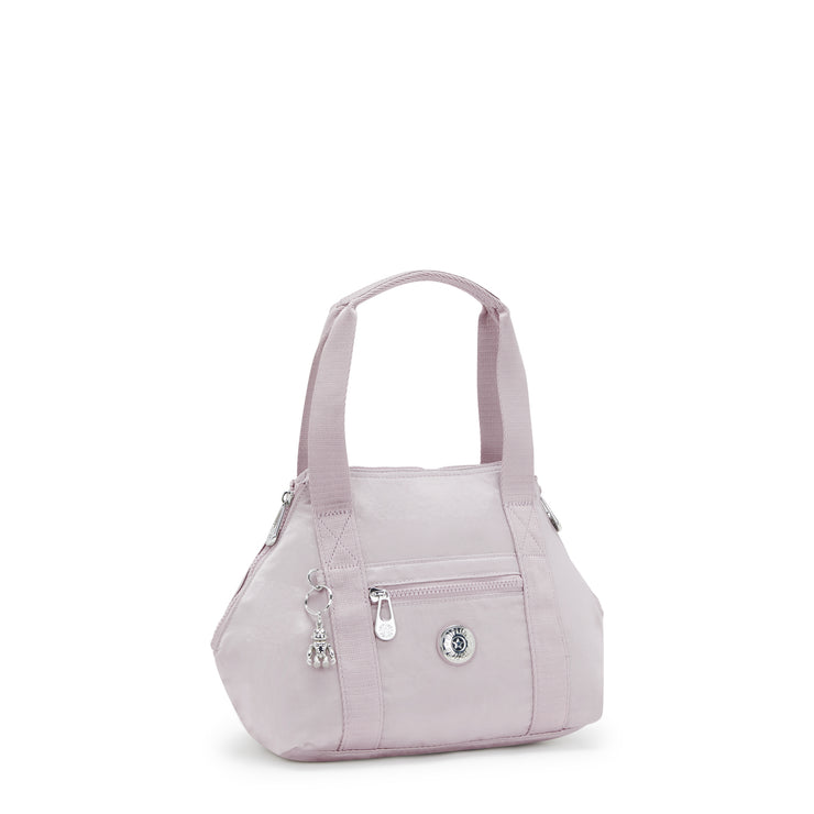 KIPLING Small handbag (with removable shoulderstrap) Female Gleam Silver Art Mini  -  I2526-K6G