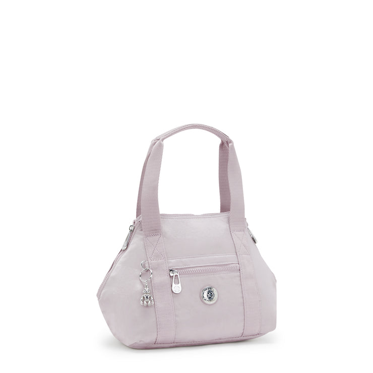 KIPLING Small handbag (with removable shoulderstrap) Female Gleam Silver Art Mini