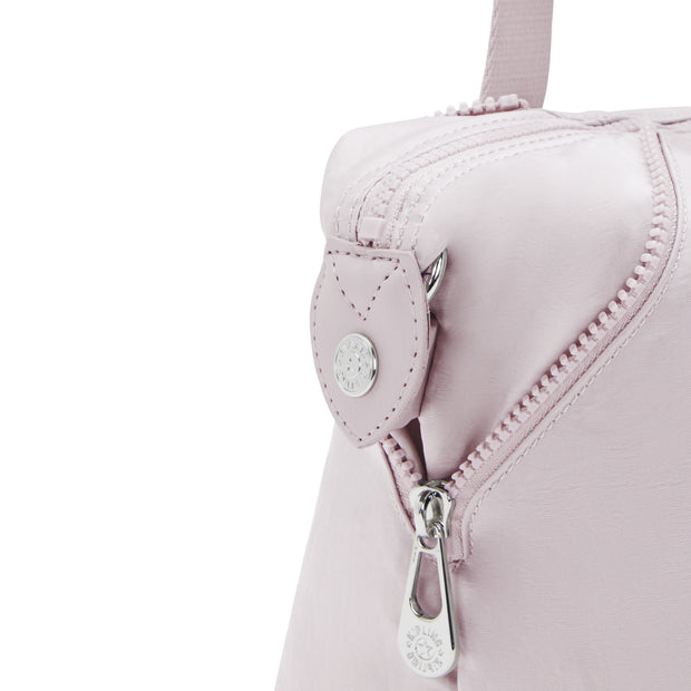 KIPLING Small handbag (with removable shoulderstrap) Female Gleam Silver Art Mini