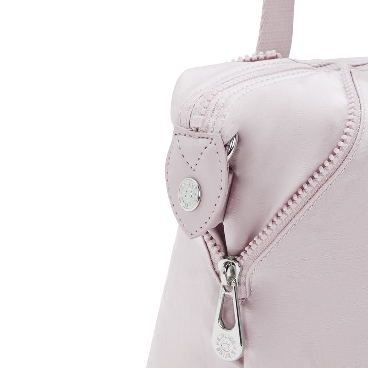 KIPLING Small handbag (with removable shoulderstrap) Female Gleam Silver Art Mini  -  I2526-K6G