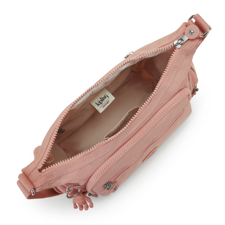 Kipling Small Crossbody Female Tender Rose Gabbie S