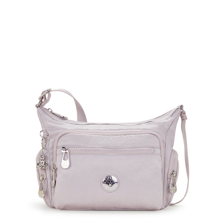 KIPLING Medium crossbody Female Gleam Silver Gabbie S