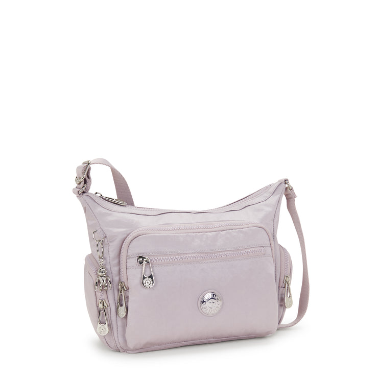 KIPLING Medium crossbody Female Gleam Silver Gabbie S