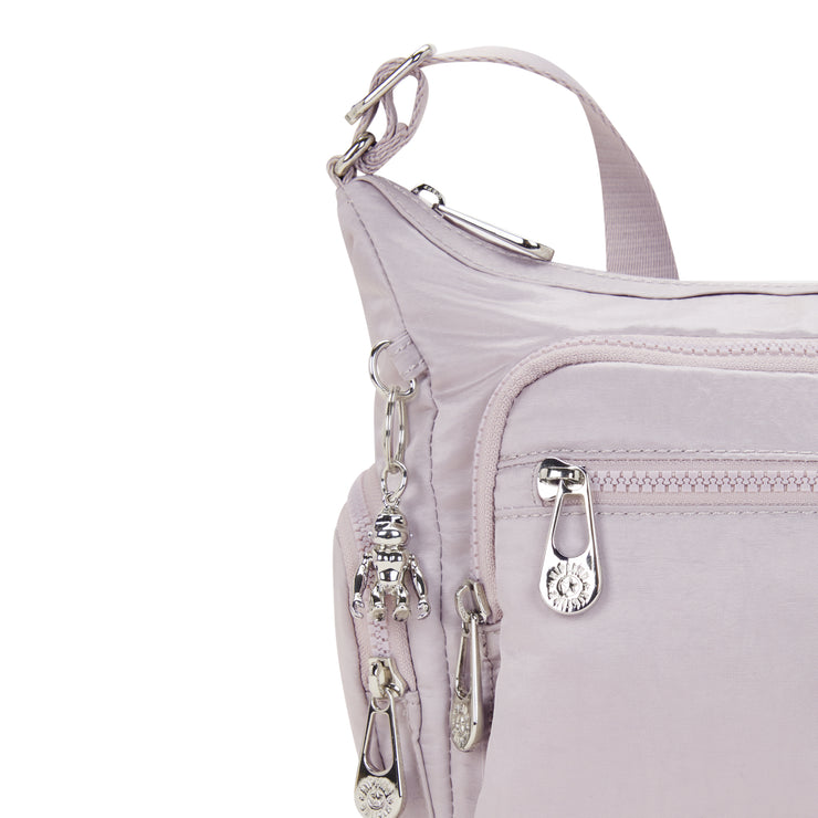 KIPLING Medium crossbody Female Gleam Silver Gabbie S