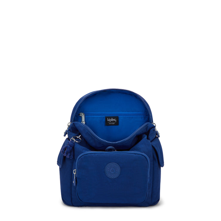 Kipling Small Backpack Female Deep Sky Blue City Pack Mini  -  I2670-C4G