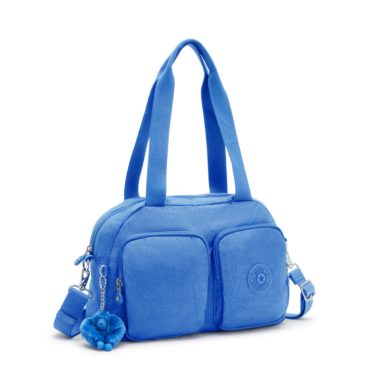 KIPLING Medium shoulderbag (with removable shoulderstrap) Female Havana Blue Cool Defea