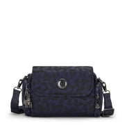 KIPLING Small Crossbody Female Endless Navy Jacquard Danita