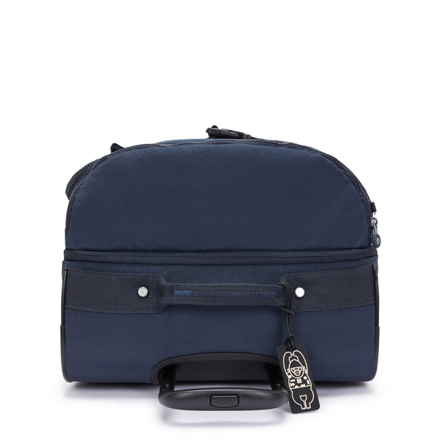KIPLING edium Wheeled Suitcase with Adjustable Straps Unisex Blue Bleu 2 Aviana M