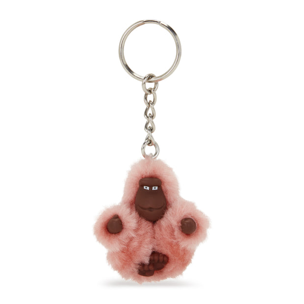 KIPLING Extra Small Monkey Keyhangers Female Pastel Blush Monkeyclip Xs Kh Single