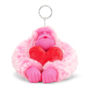 KIPLING Collector monkey Female Valentine Pink Valentine Monkey Xl