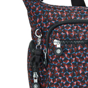 Kipling Medium Crossbody Female Happy Squares Gabbie
