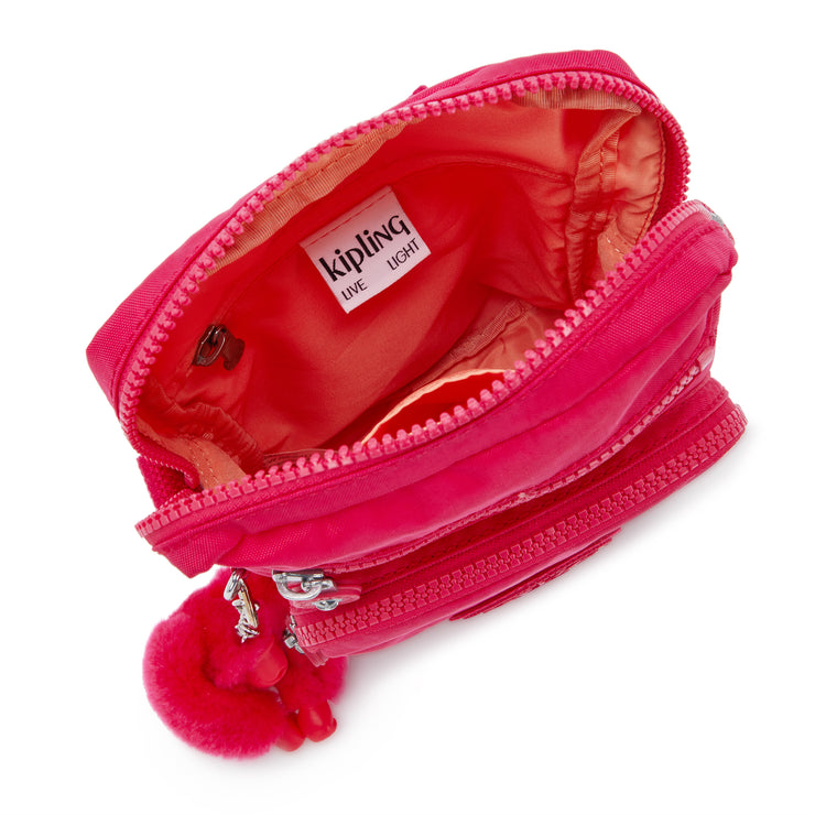 KIPLING Small Crossbody with Adjustable Straps Female Confetti Pink Gunne  -  I3244-T73