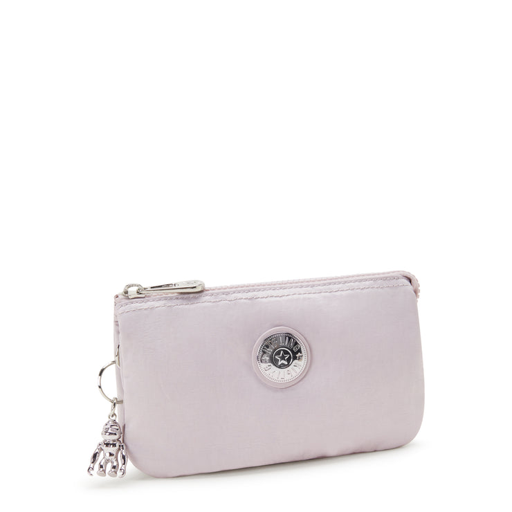 KIPLING Large purse Female Gleam Silver Creativity L