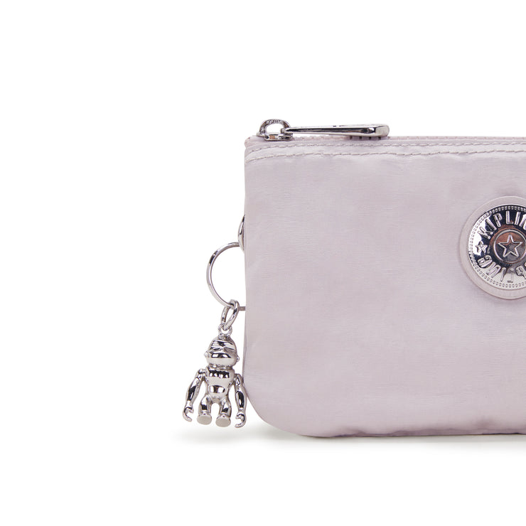 KIPLING Large purse Female Gleam Silver Creativity L