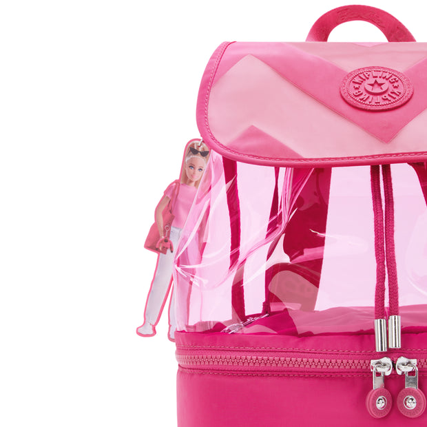 KIPLING Medium Barbie™ Backpack With Two Main Compartments Female Power P Transpa Darlee