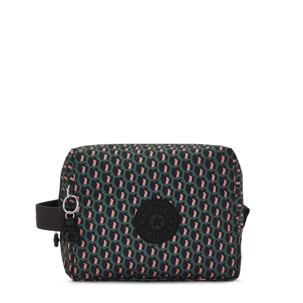 KIPLING Large Toiletry Bag Female 3D K Pink Parac
