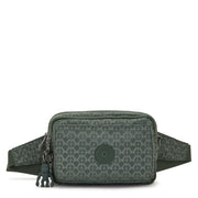 KIPLING Small Crossbody Convertible To Waistbag (With Removable Straps) Female Sign Green Embosse Abanu Multi