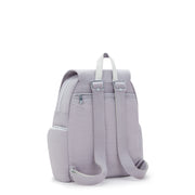 KIPLING Small Backpack with Adjustable Straps Female Tender Grey City Zip S  -  I3523-1FB