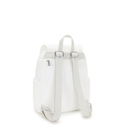 KIPLING Small Backpack with Adjustable Straps Female Pure Alabaster City Zip S  -  I3523-6KH