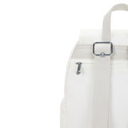 KIPLING Small Backpack with Adjustable Straps Female Pure Alabaster City Zip S  -  I3523-6KH
