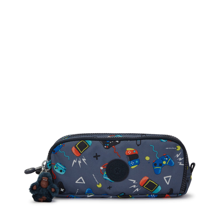 KIPLING Large Pencase Female Gaming Grey Gitroy