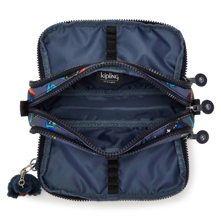Kipling Large Pencase Female Gaming Grey Gitroy